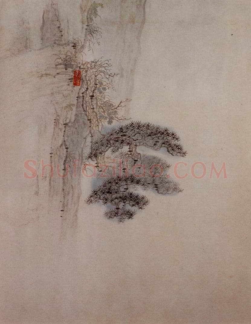 明末清初 石涛 黄山图册21开 书画作品