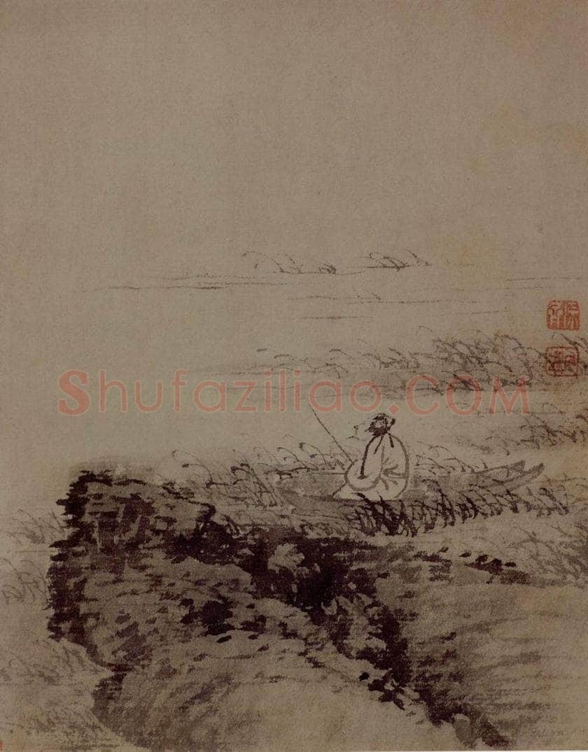 明末清初 石涛 山水10开 书画作品
