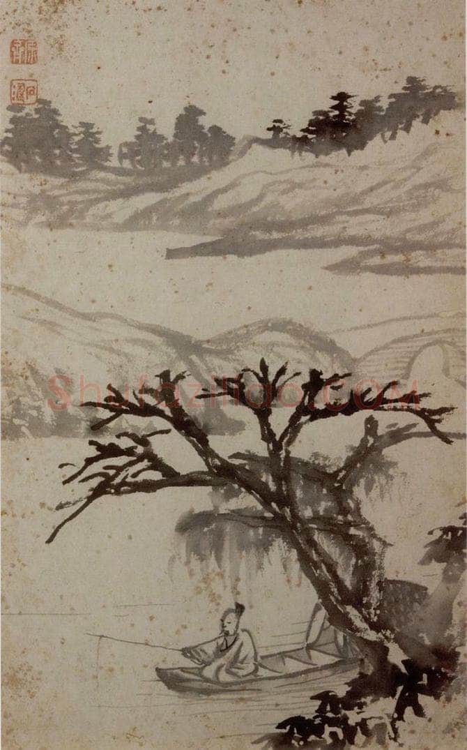 1698年 石涛 《山水册》 书画作品