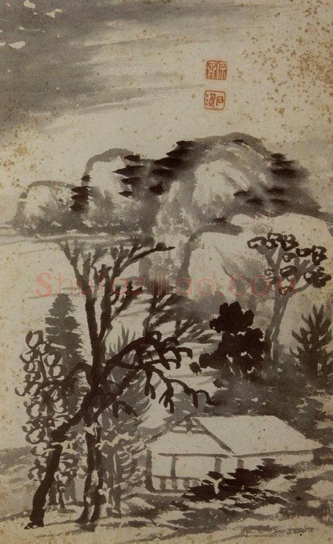 1698年 石涛 《山水册》 书画作品
