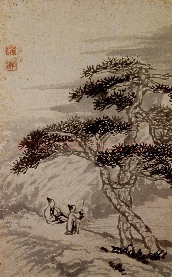 1698年 石涛 《山水册》 书画作品