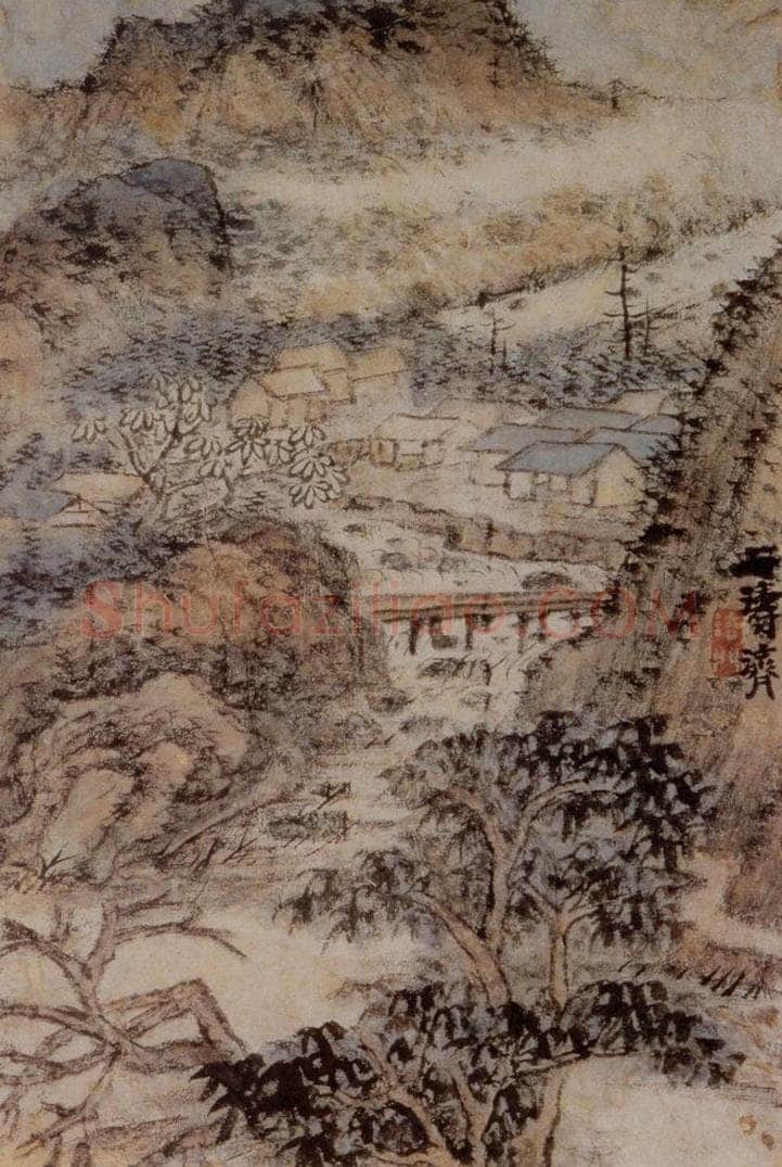 1693年 石涛 《书画合璧》 书画作品