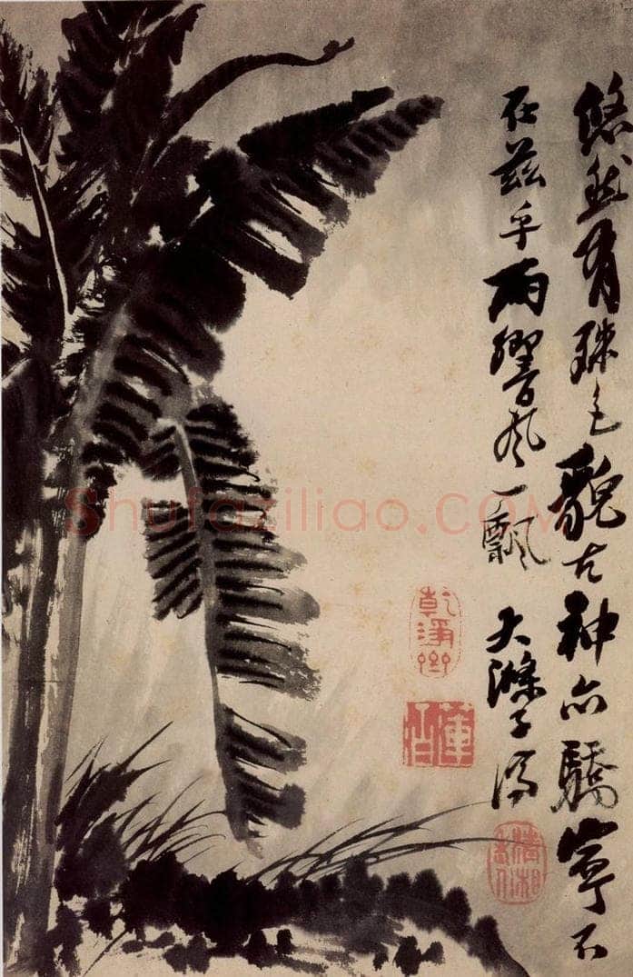 清 石涛 《花卉册》 书画作品