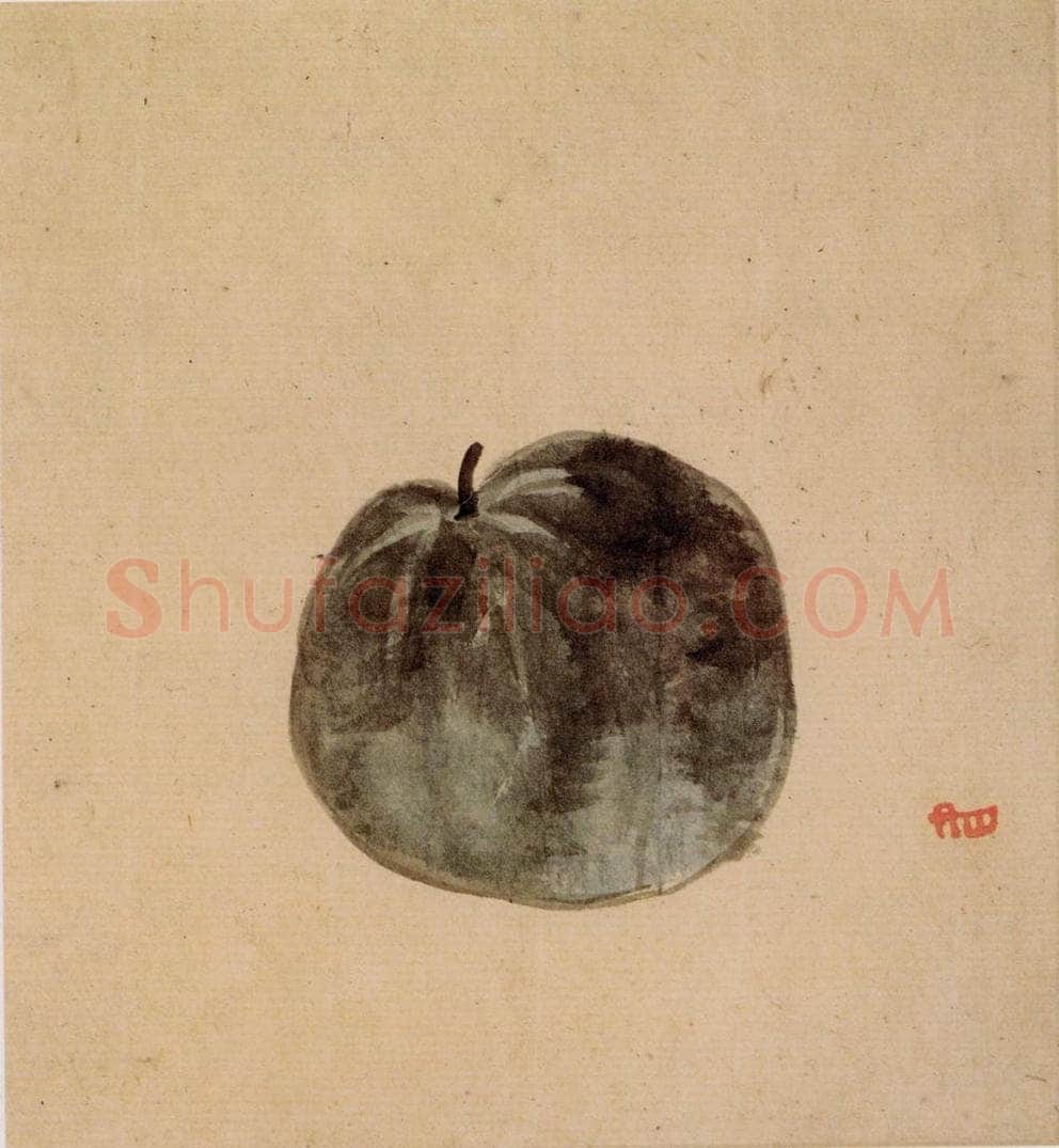 清 朱耷 《花果册》 书画作品