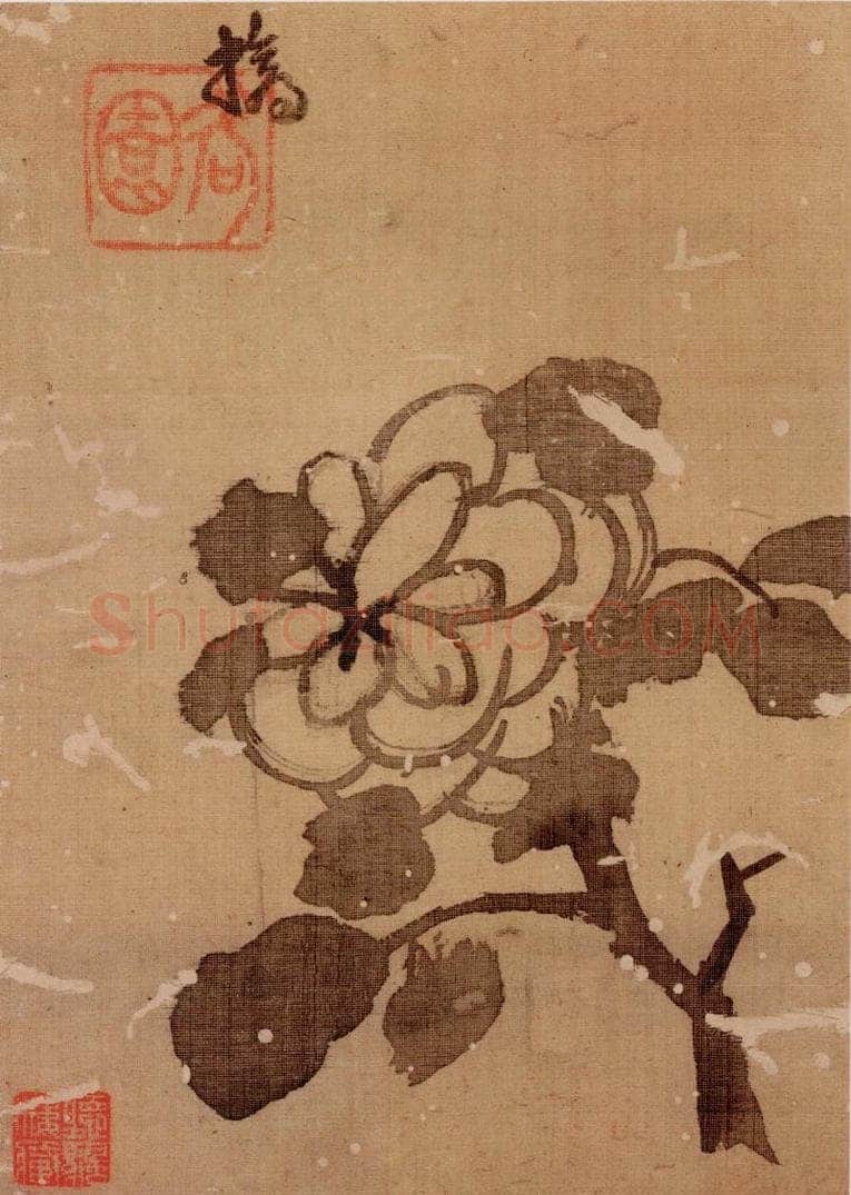 清 朱耷 《花鸟册》 书画作品