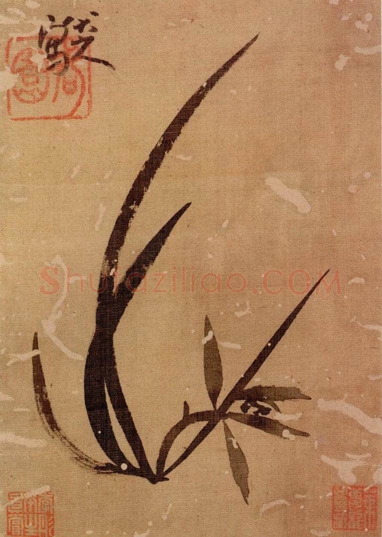 清 朱耷 《花鸟册》 书画作品