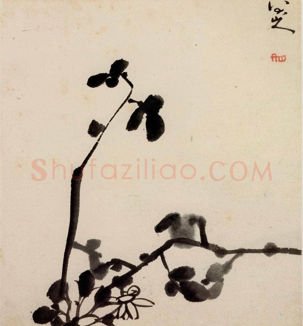 清 朱耷 《花鸟册》 书画作品
