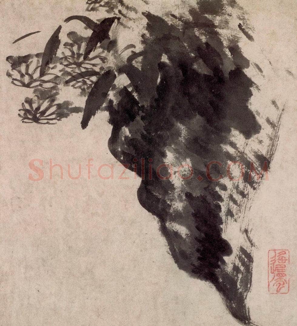 清 朱耷 《花鸟册》 书画作品
