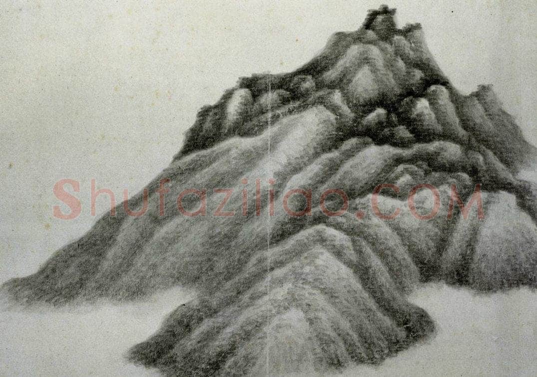 清 龚贤 《自藏山水册》 书画作品