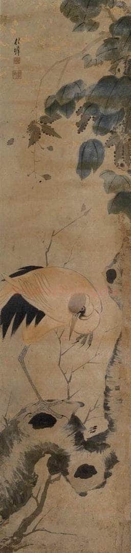 清 李肇榜 《花鸟图屏》 书画作品
