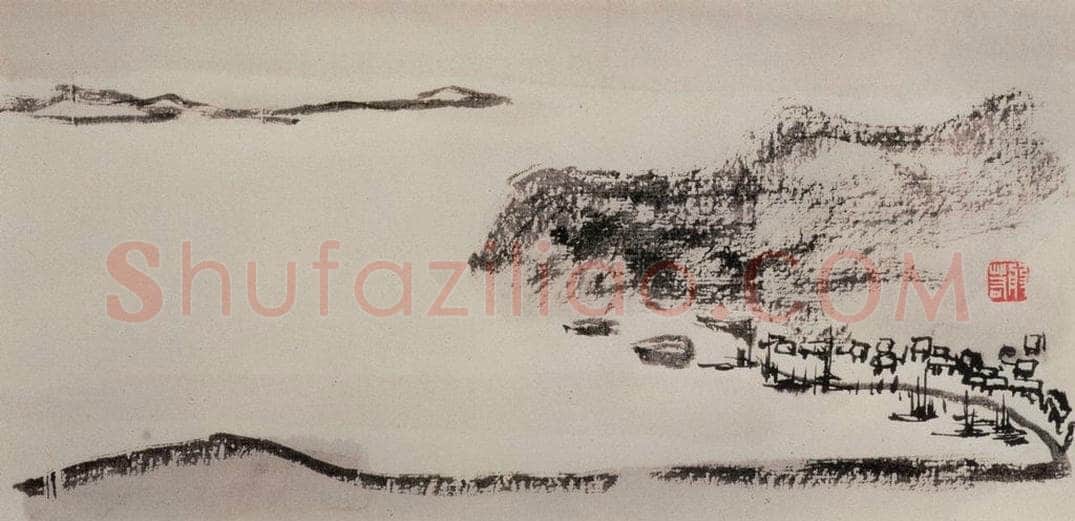 清 黄般若 《香江野趣图册》 书画作品