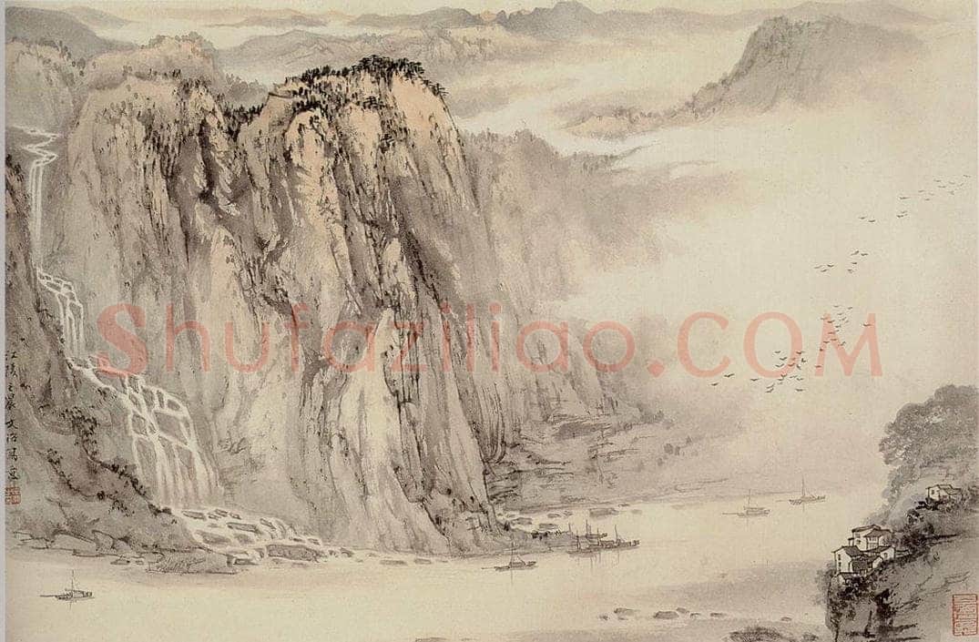  宋文治 江陵之晨 书画作品