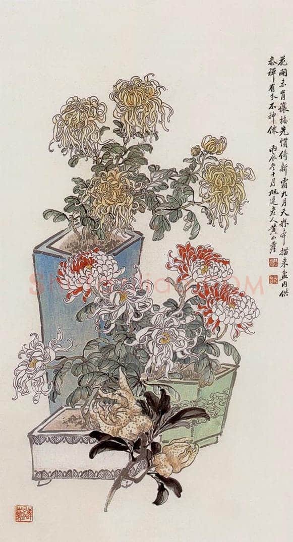  黄山寿 大富贵 书画作品