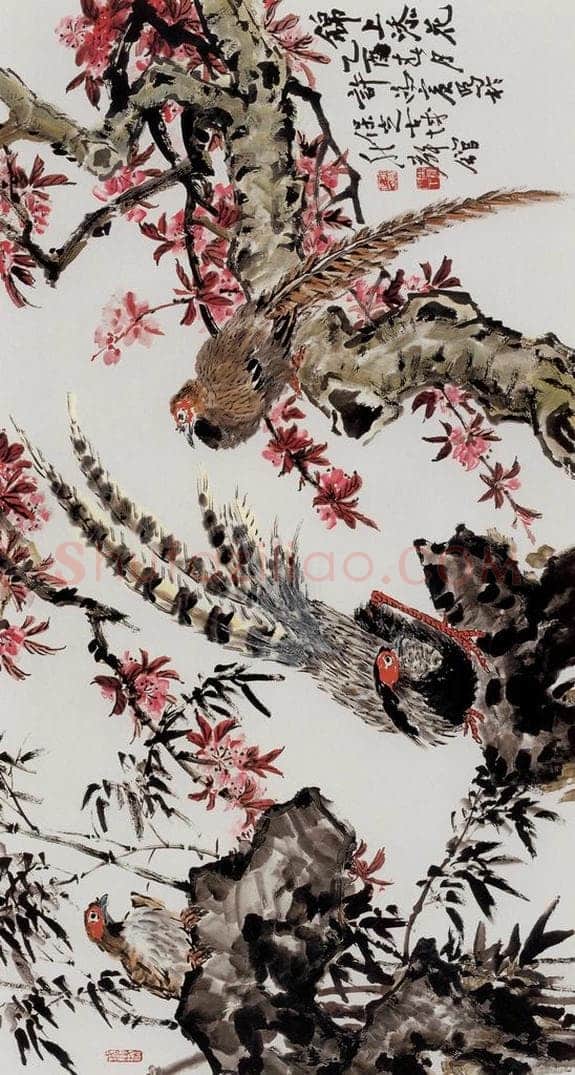  许鸿宾 《锦上添花》 书画作品