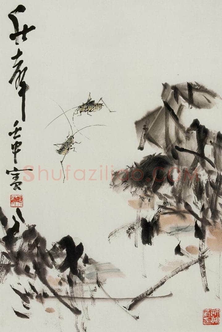  许鸿宾 《秋声》 书画作品