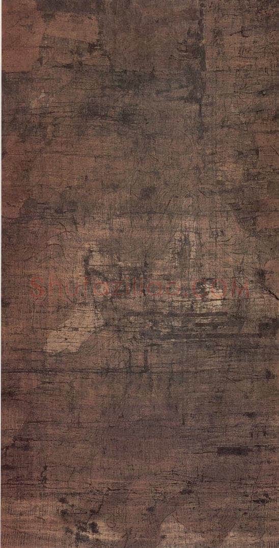 唐 无款 迦理迦尊者像轴 书画作品
