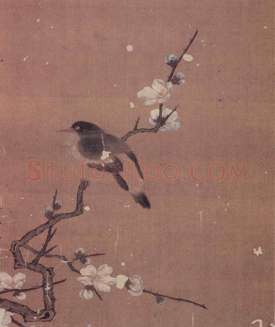 宋 无款 花鸟草虫册 书画作品