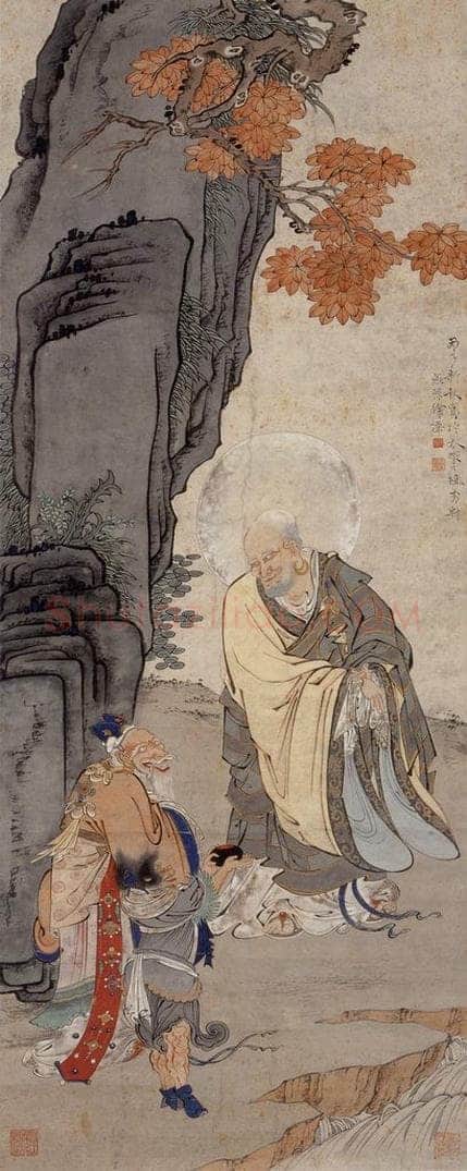 1936年 徐燕孙 《罗汉图》 书画作品
