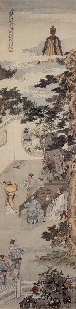 1914年 徐燕孙 《紫钗记》 书画作品