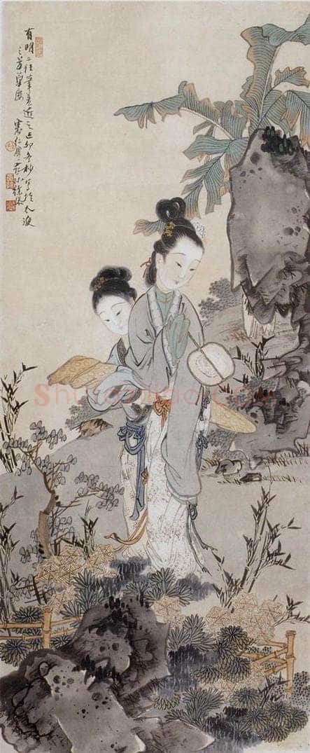  徐燕孙 《仿明人笔意》 书画作品