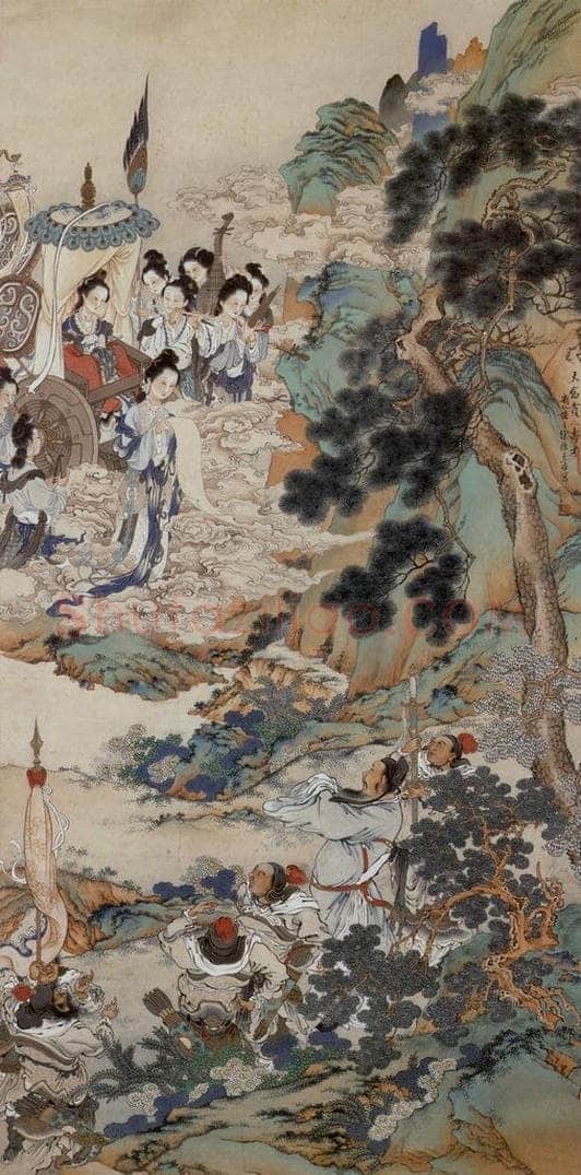  徐燕孙 《大富贵亦寿考》 书画作品