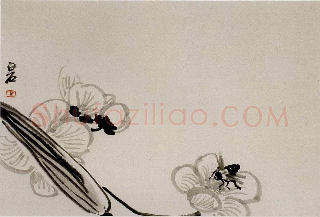 1924年 齐白石 《花鸟鱼虫册页》 书画作品