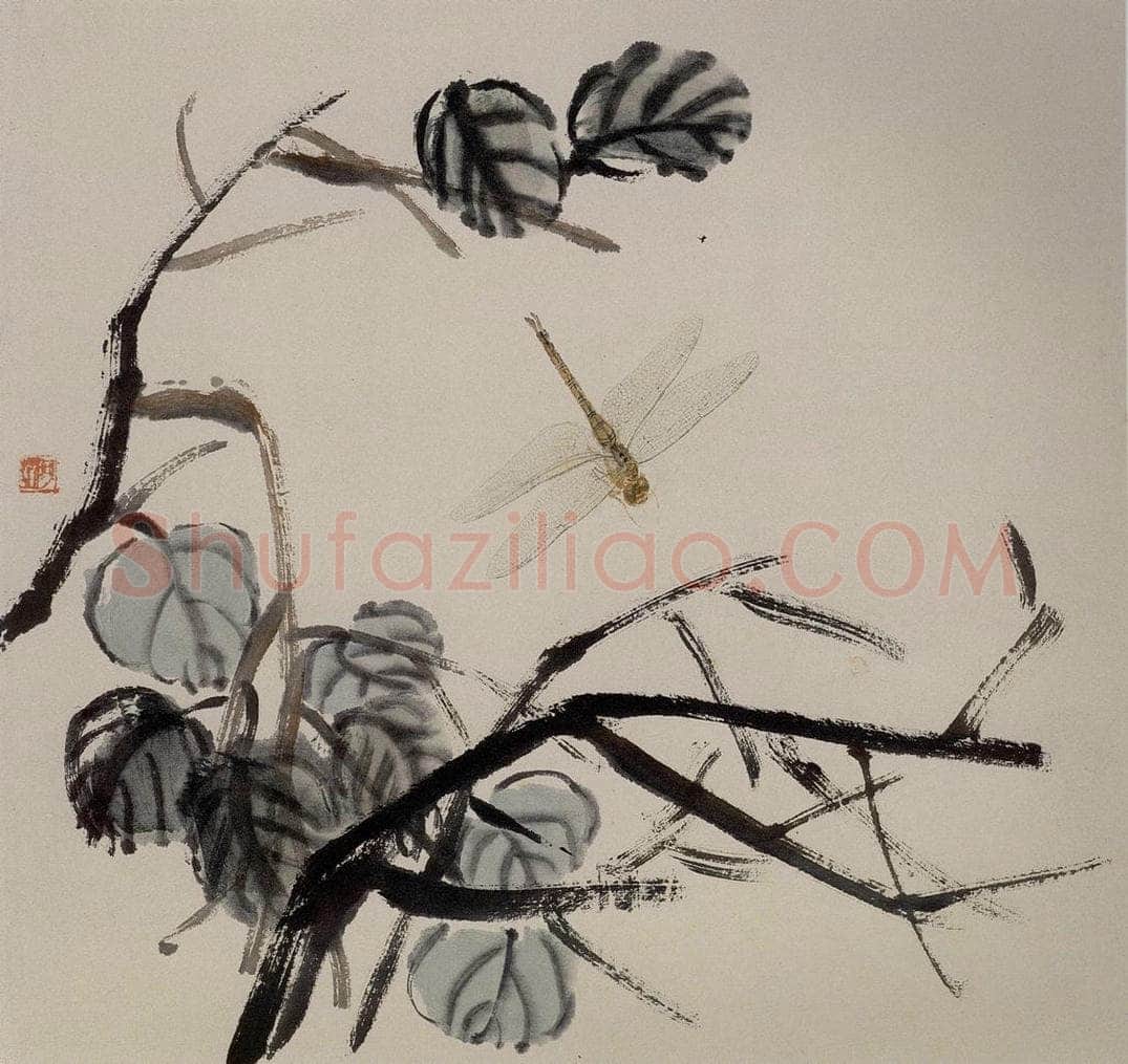 1924年 齐白石 《草虫册页》 书画作品