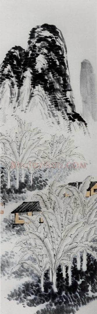 1925年 齐白石 《焦屋图》 书画作品