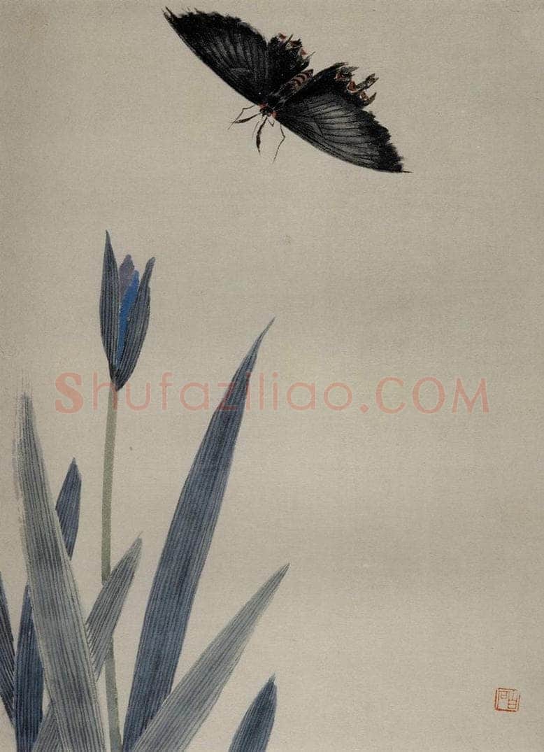 1920年 齐白石 《草虫册页》 书画作品