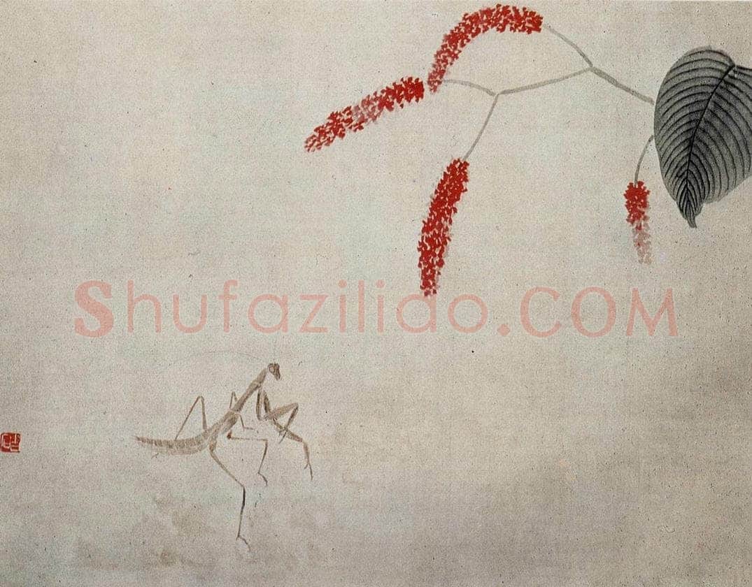 1921年 齐白石 《广豳风图册》 书画作品