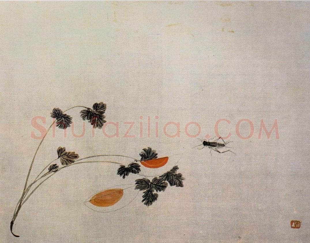 1921年 齐白石 《广豳风图册》 书画作品