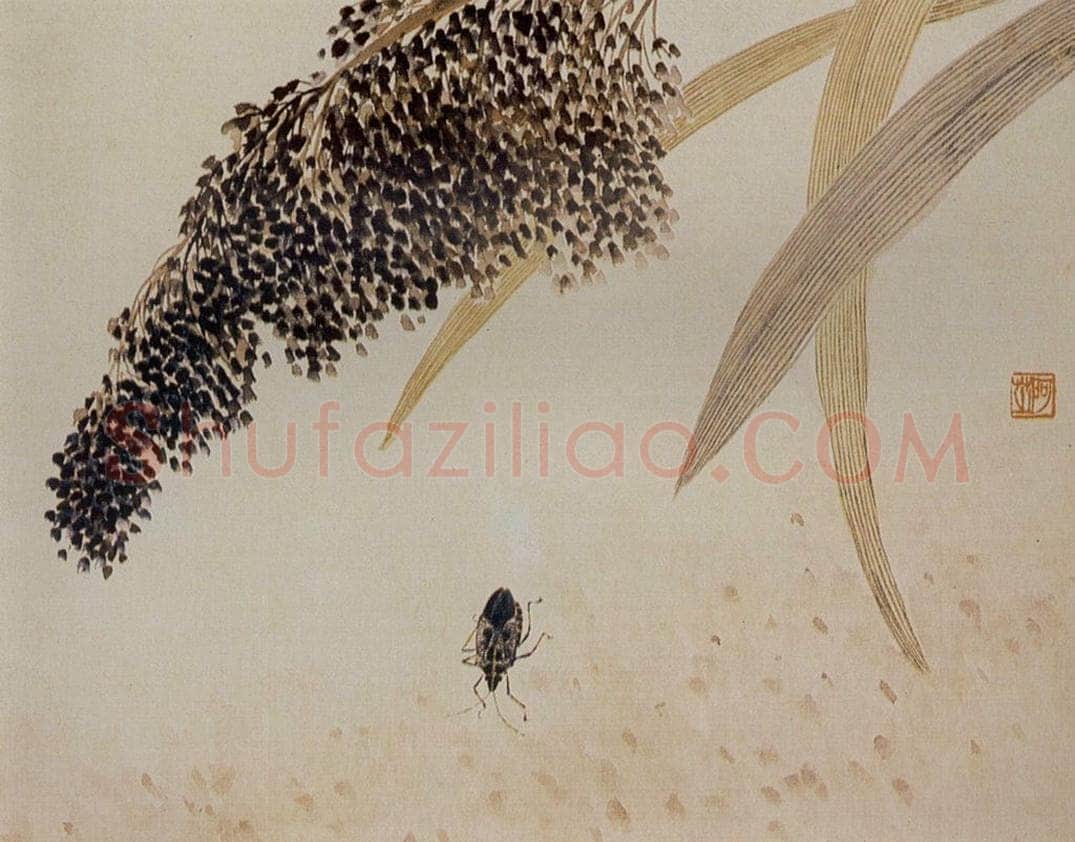 1921年 齐白石 《广豳风图册》 书画作品