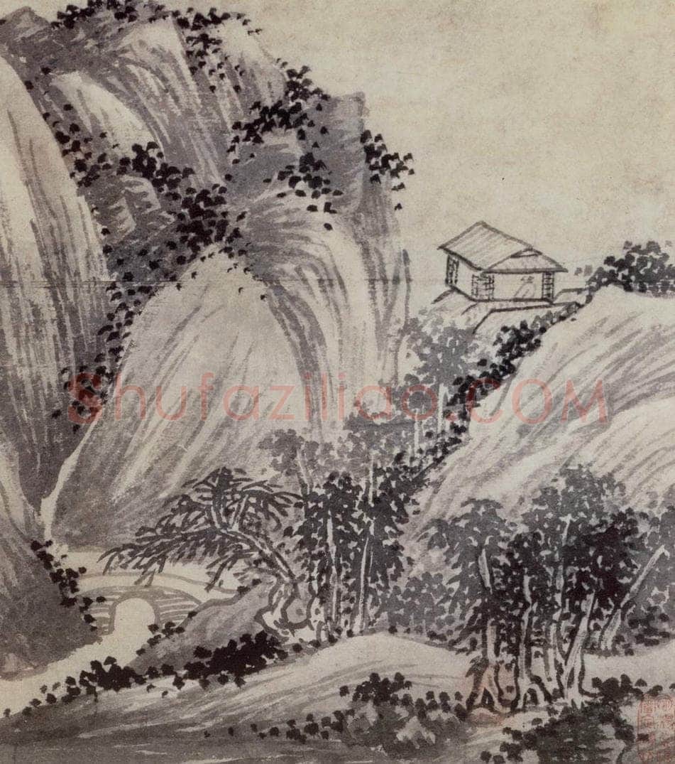 明 沈周 《三绝图册》 书画作品