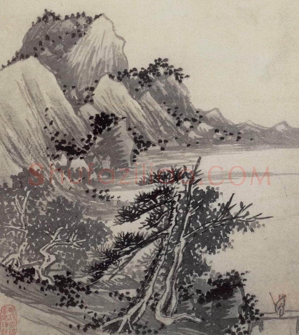 明 沈周 《三绝图册》 书画作品