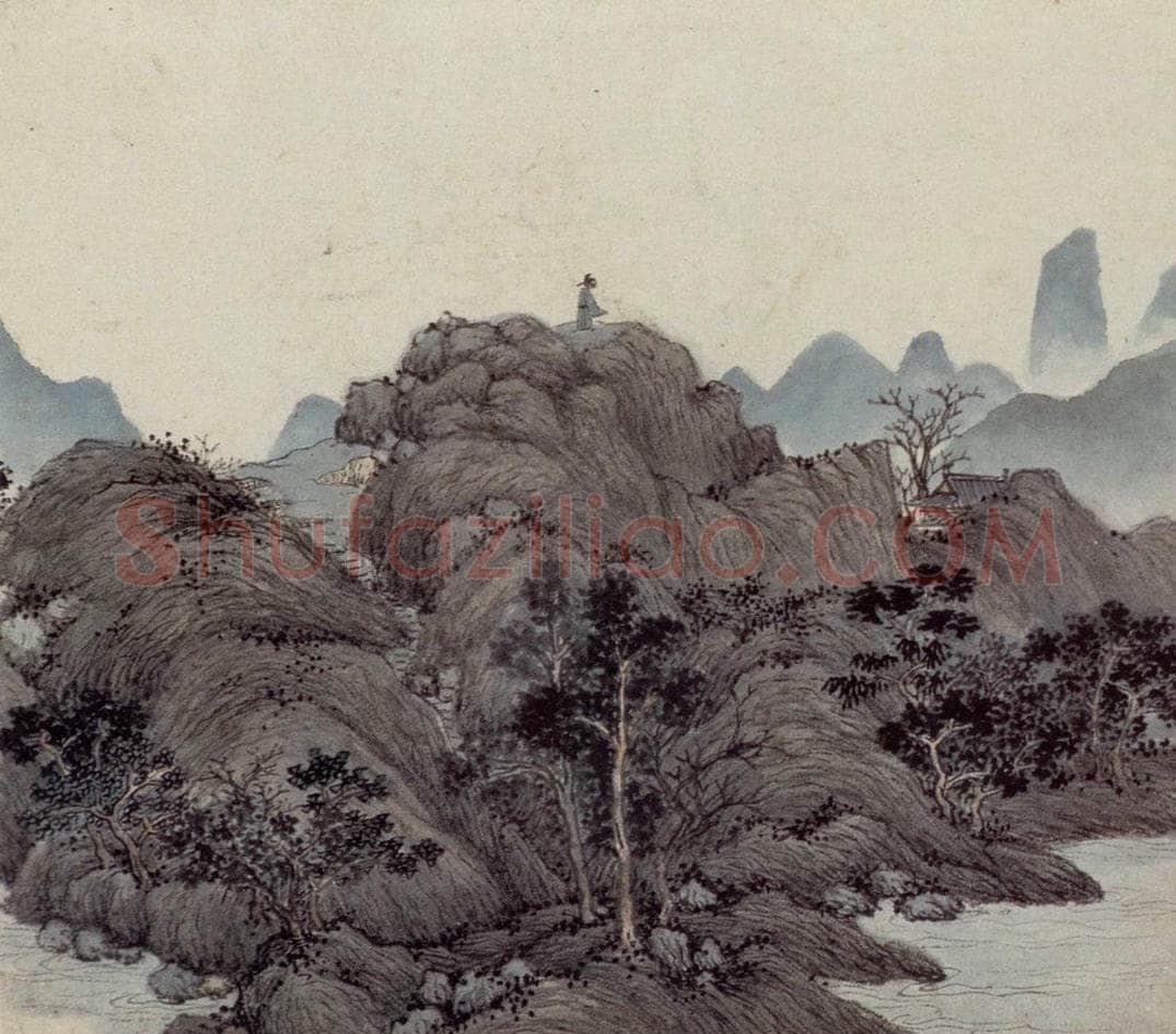 明 沈周 《东庄图册》 书画作品