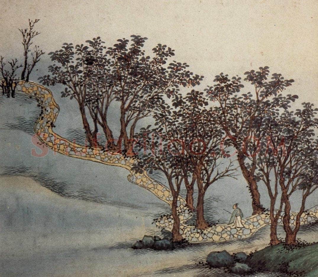 明 沈周 《东庄图册》 书画作品