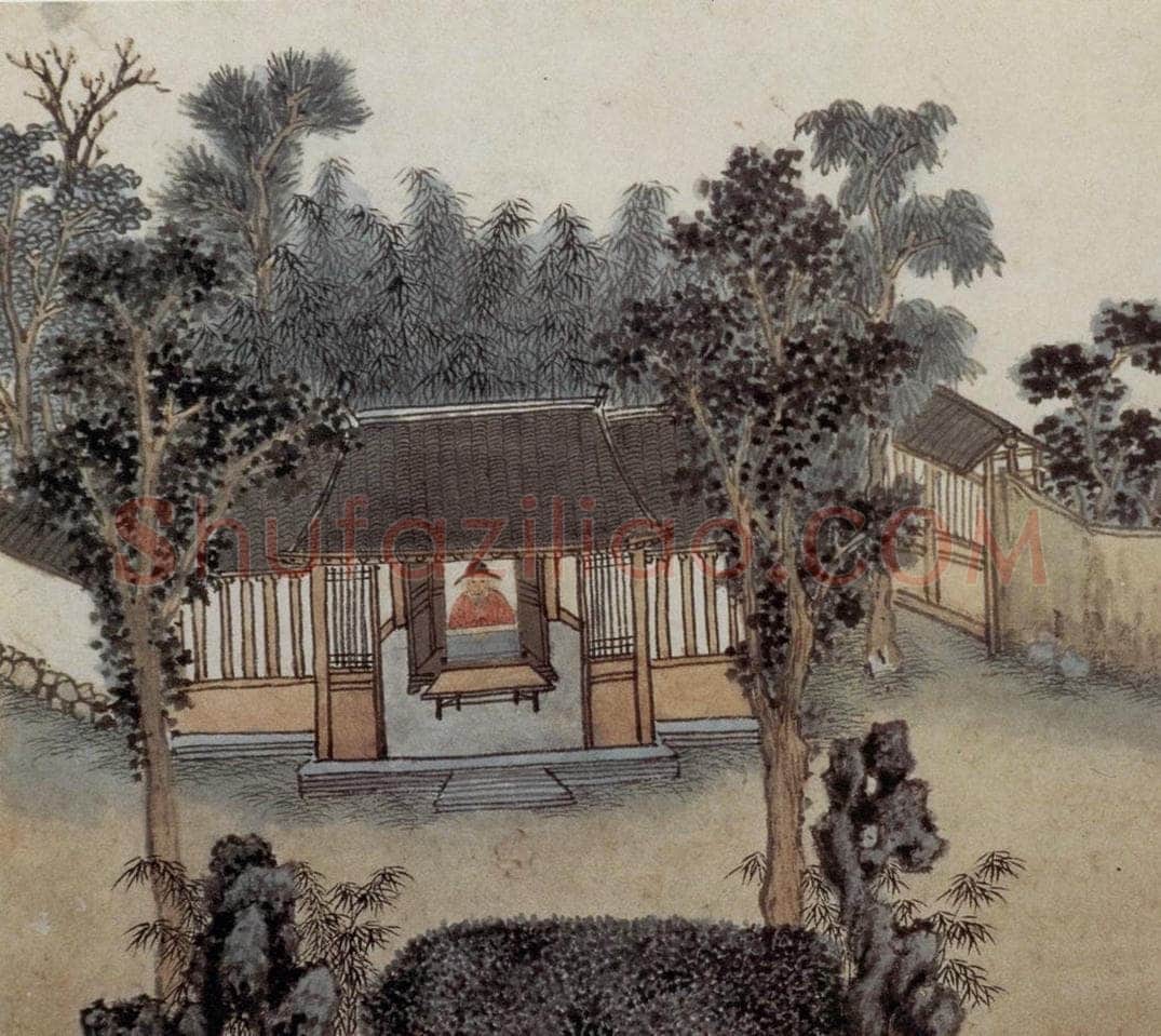 明 沈周 《东庄图册》 书画作品