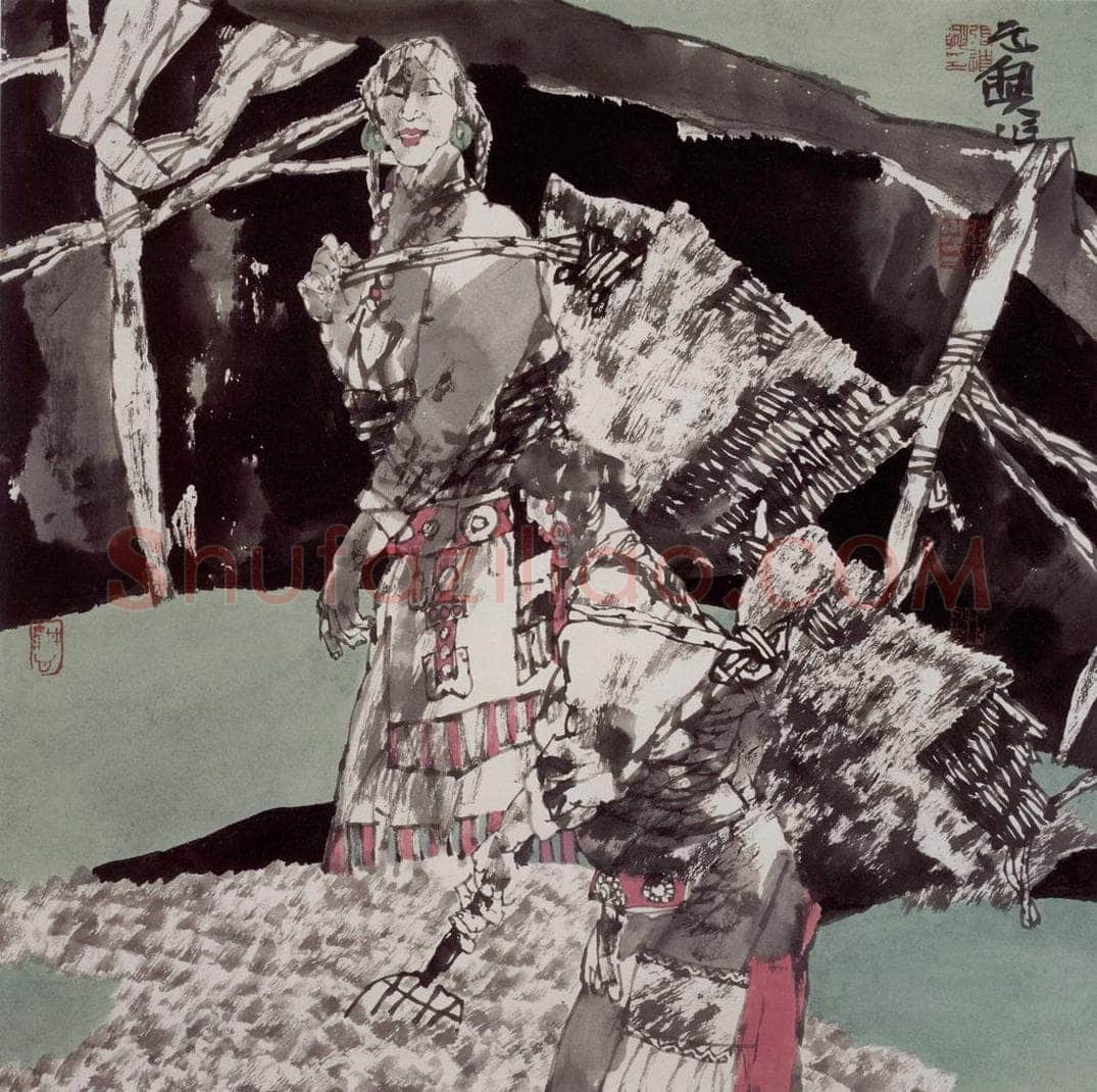 2003年 张道兴 《畅春》 书画作品