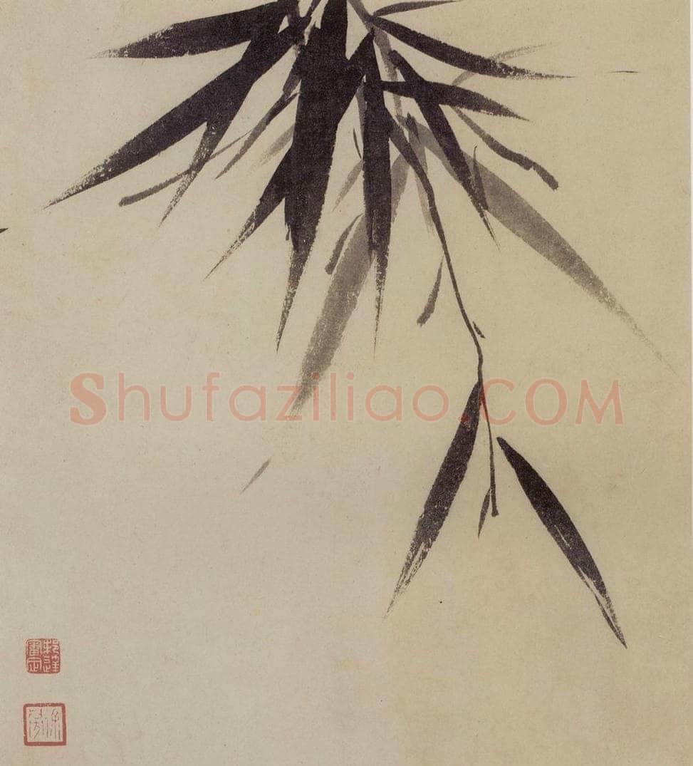 1660年 王翚 《墨竹图册》 书画作品