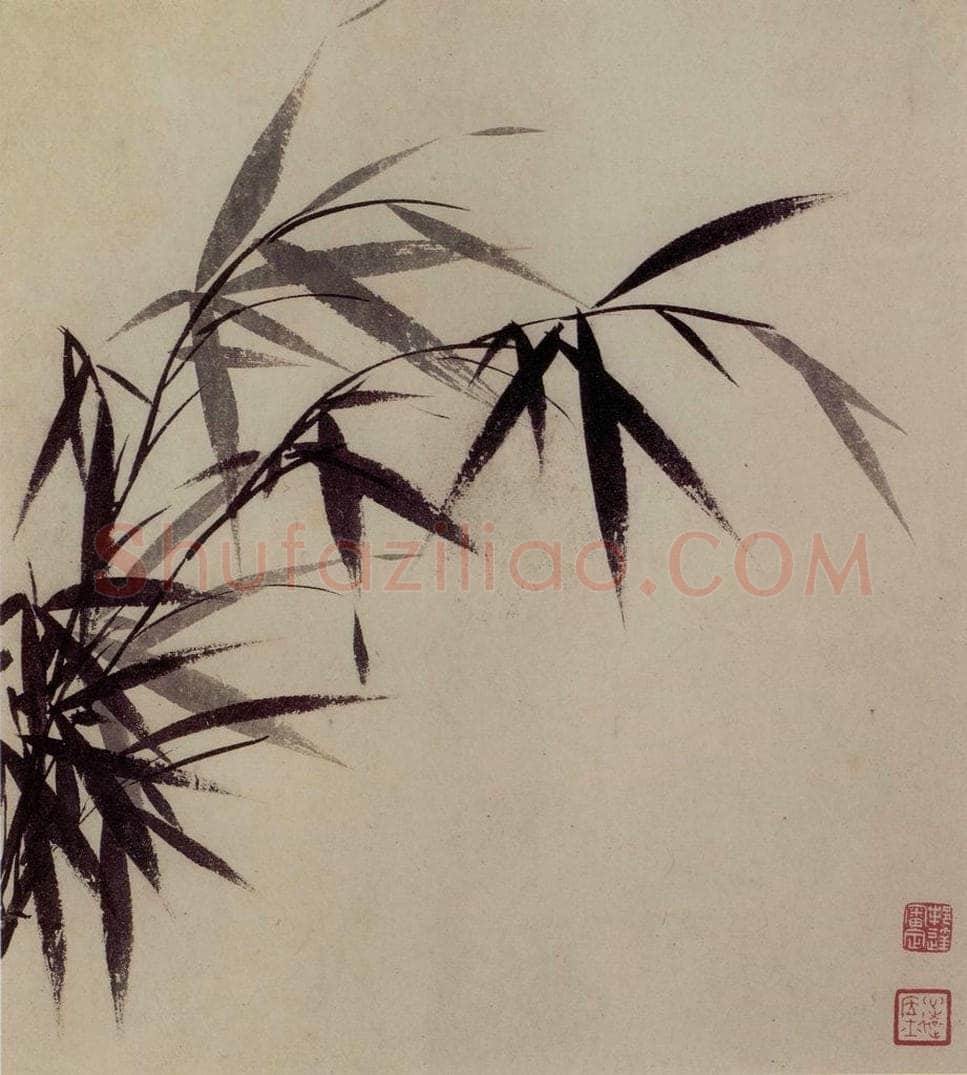 1660年 王翚 《墨竹图册》 书画作品