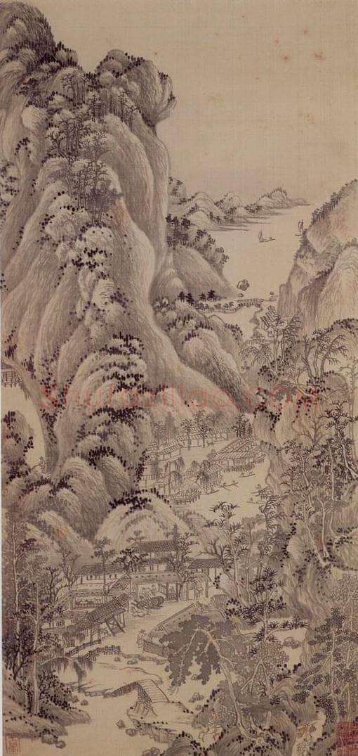 1662年 王翚 《小中现大册》 书画作品