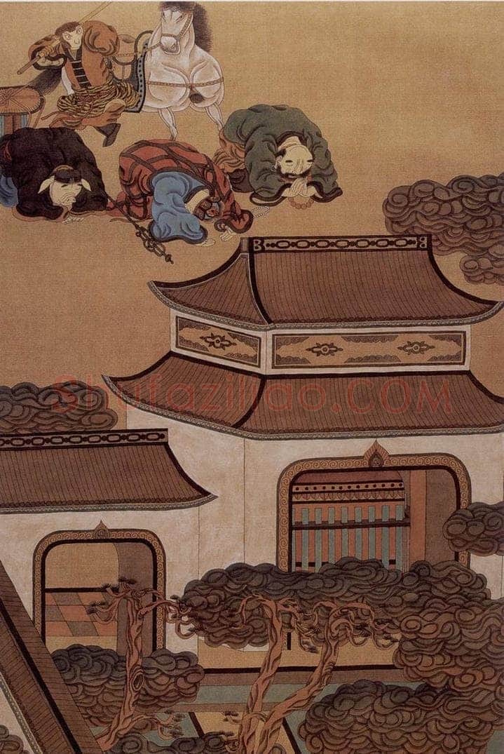1989年-1990年 周京心 《西游记·小雷音》 书画作品