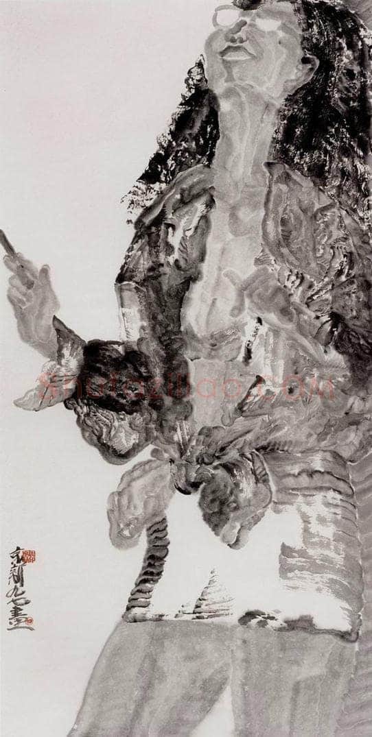 1997年 周京心 《酷》 书画作品