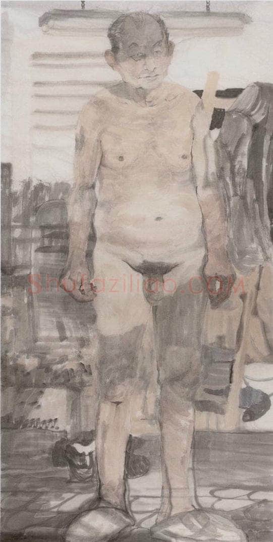 2001年 田黎明 课堂写生 书画作品