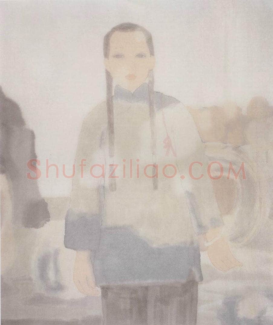 2000年 田黎明 和风 书画作品