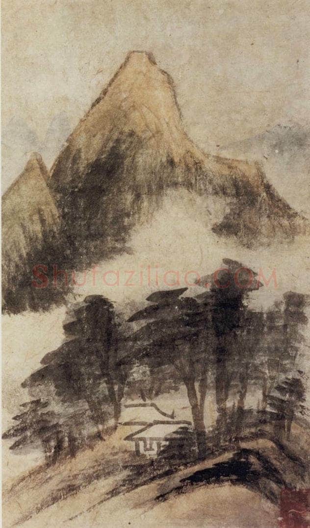  董其昌 《山水册》 书画作品