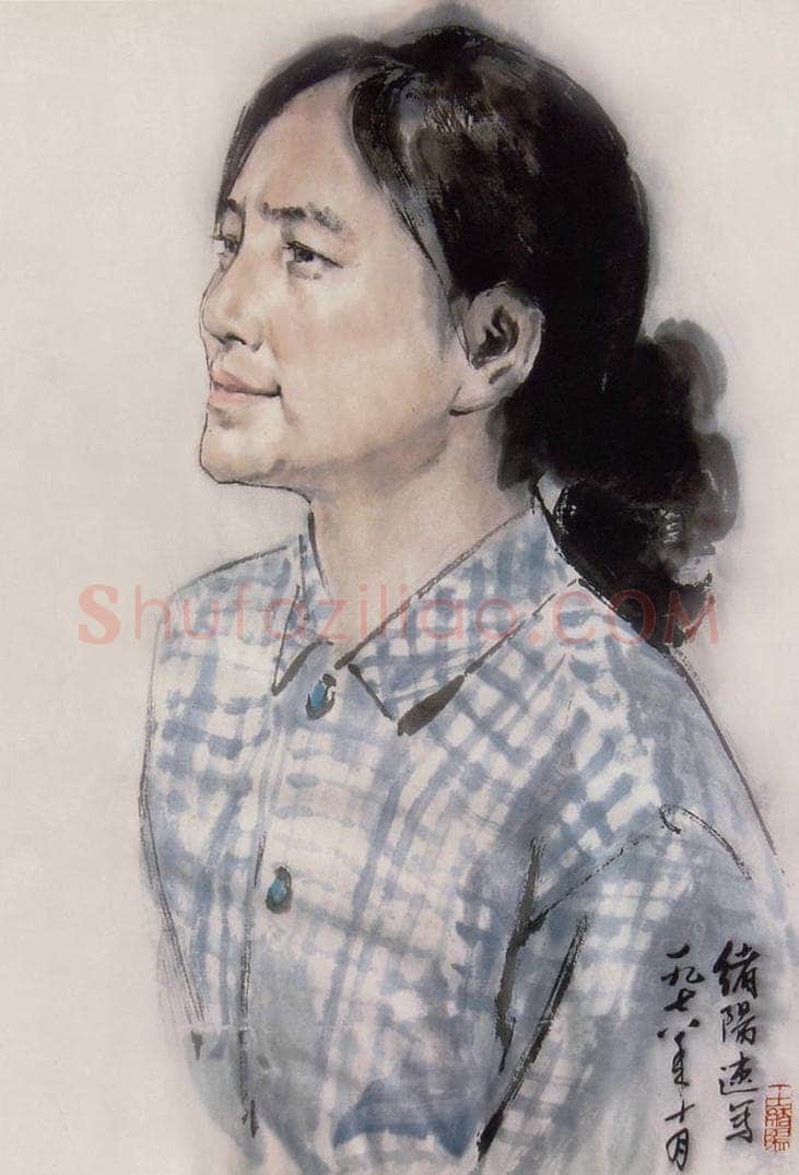 1978年 王绪阳 《歌唱家》 书画作品