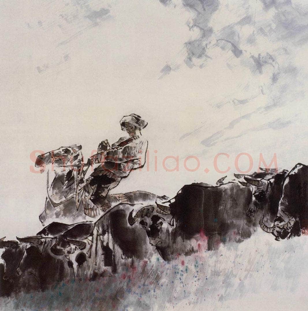 1998年 王绪阳 《高天流云》 书画作品