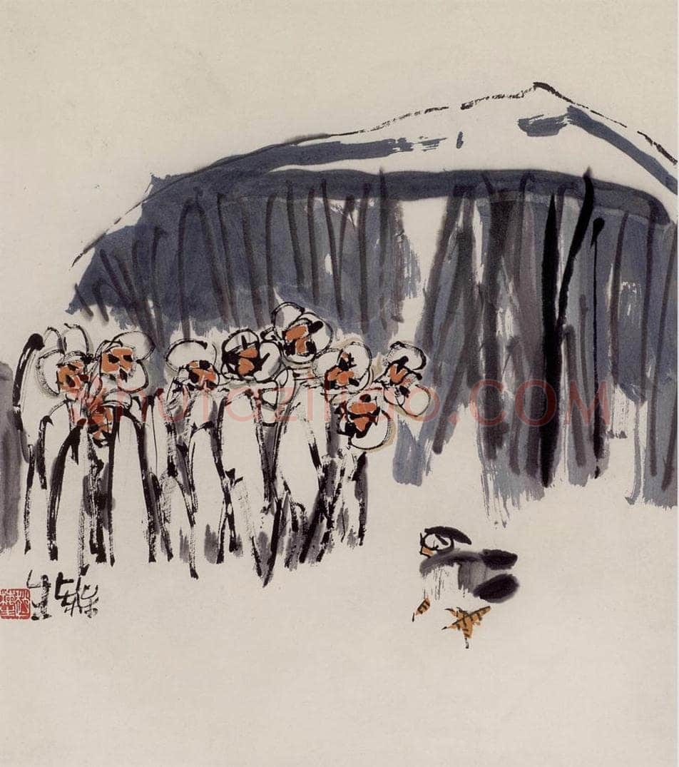 1985年 赵梅生 《小品》 书画作品
