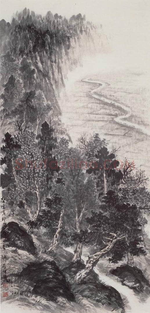 1959年 赵望云 《山水》 书画作品